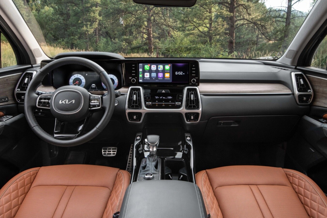 Interior of Kia Sorento for Sale