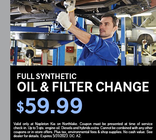 Full Synthetic Oil & Filter Change