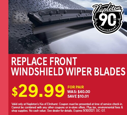 Front Wiper Blade Replacement