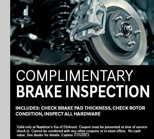 Complimentary Brake Inspection