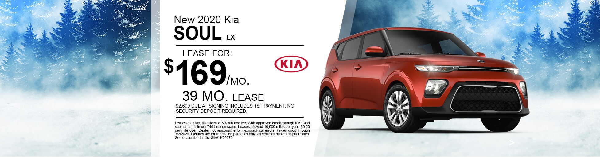 Lease the all-new 2020 Kia Soul for a Great Price at Napleton Kia of Elmhurst! New 2020 Kia Soul Lease Deal