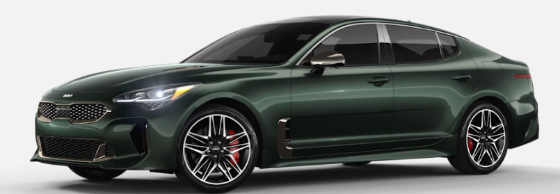 Ascot Green Kia
Stinger in Carmel, In Ascot Green Kia Stinger in Carmel