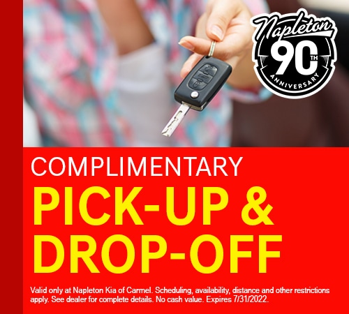 Complimentary Pick-up Drop-off Service Coupon