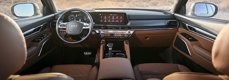 Kia Telluride Interior Features Kia Telluride 12.3 inch Touchscreen Display