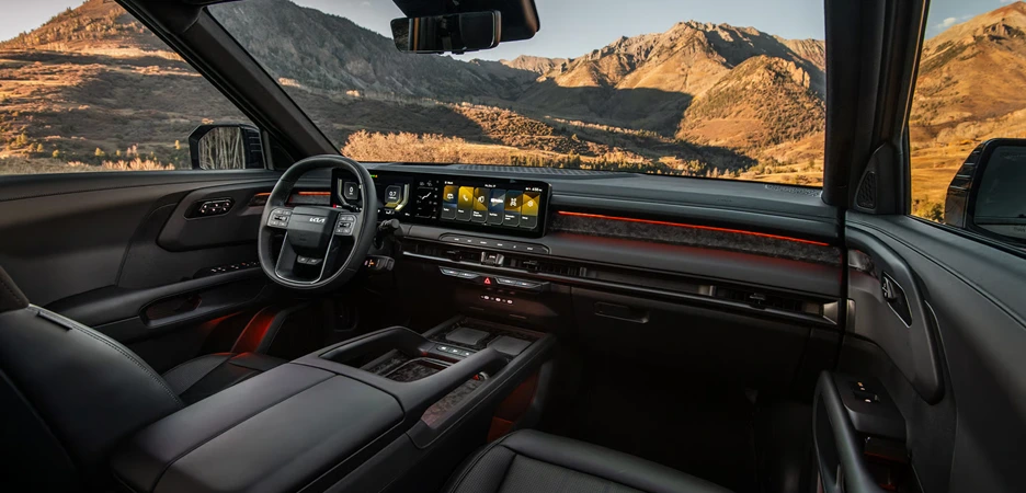 Kia Telluride Interior Features Kia Telluride 12.3 inch Touchscreen Display