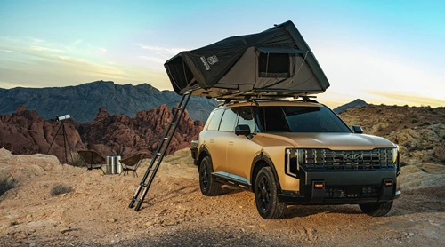 Kia Telluride Exterior Features Kia Telluride Midsize Crossover SUV