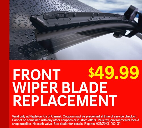 Front Wiper Blade Replacement