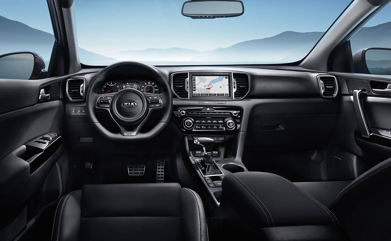 2019 Kia Sportage interior technology features
