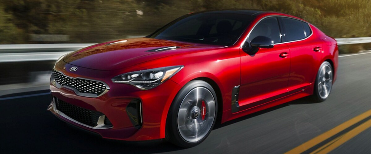 Red 2020 Kia Stinger