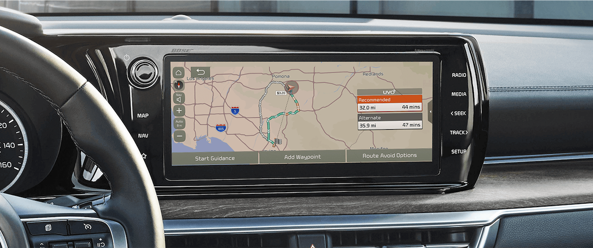 Kia UVO interface