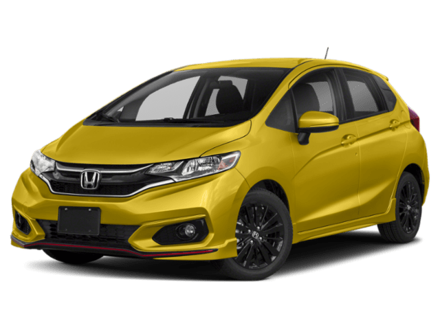 2019 Honda Fit in yellow