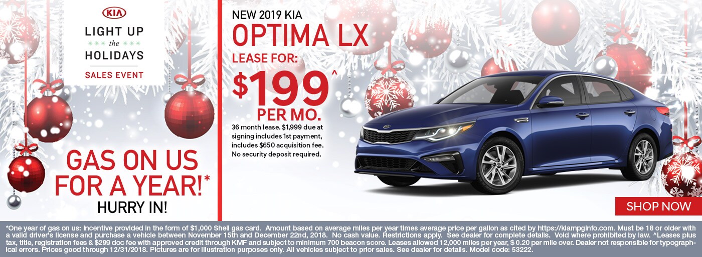 2019 Kia Optima Lease Deal