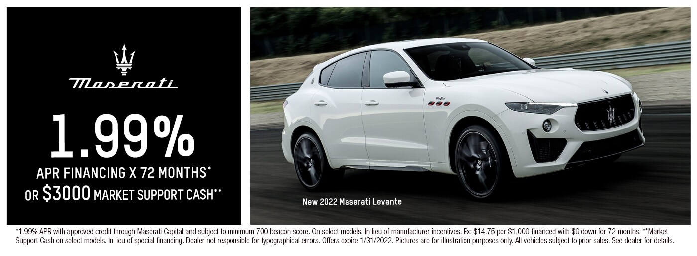 Levante - Special Incentives