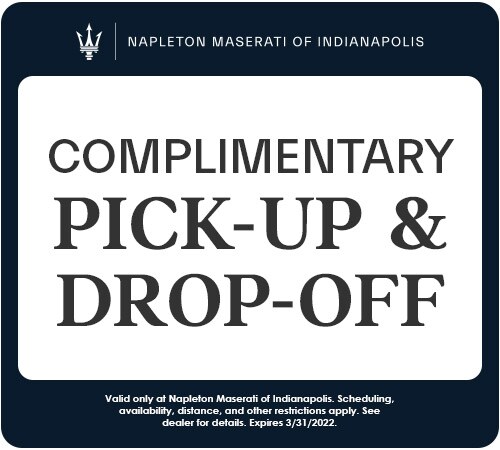 Complimentary Pick Up and Drop Off