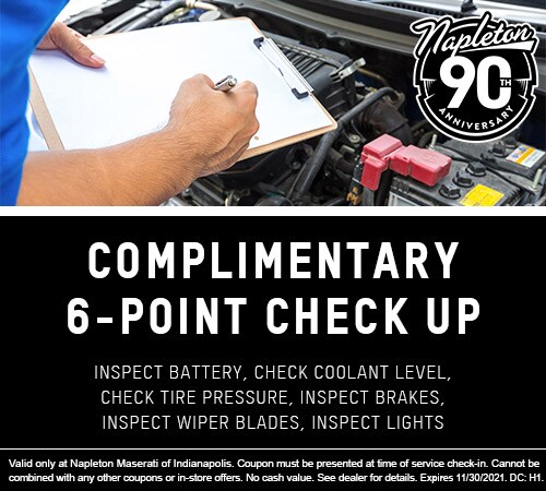 Complimentary 6-Point Inspection