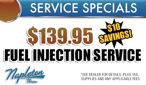 $139.95 Fuel Injection Service Napleton Nissan West Palm Beach,
FL