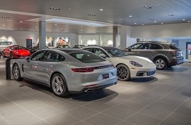 Upstairs Showroom Napleton Westmont Porsche Upstairs Showroom
