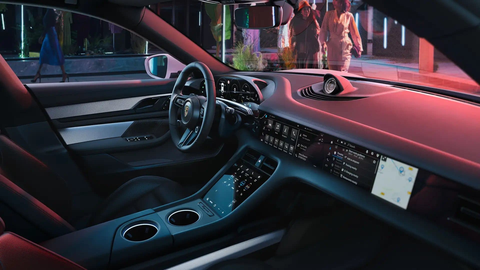 Porsche Taycan Interior Porsche Taycan Interior