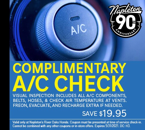 Complimentary A/C Check