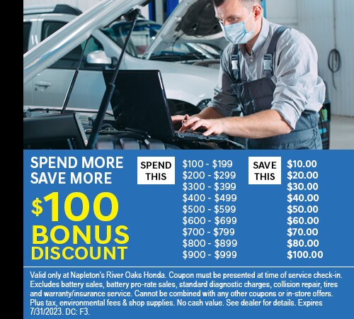 $100 Bonus Discount Coupon