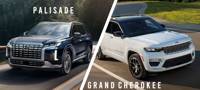 Hyundai Palisade Vs Jeep Grand Cherokee Jeep Grand Cherokee vs Hyundai Palisade