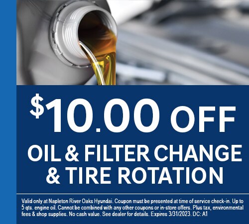 $10.00 Off Oil & Filter Change