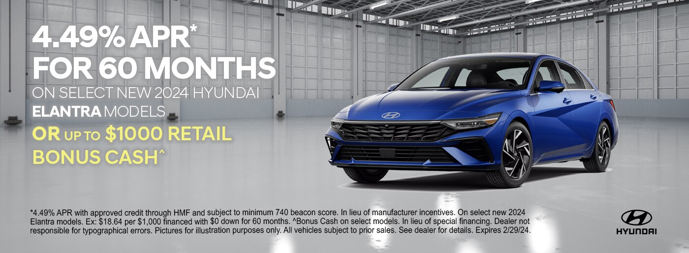 New Hyundai Specials | Hyundai Financing Deals | Napleton River Oaks ...