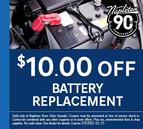 10 Off Battery Replacement