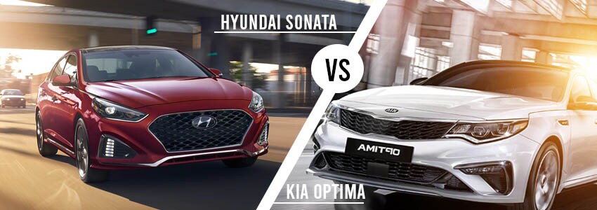 Hyundai Sonata vs Kia Optima Comparison Review