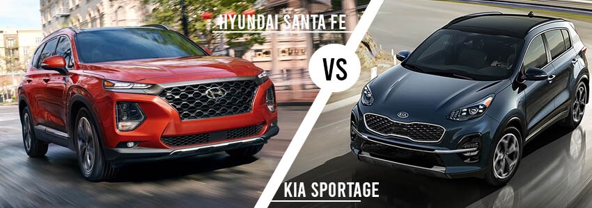 Hyundai Santa Fe vs Kia Sportage Comparison Review hyundai-santa-fe-vs-kia-sportage-comparison-review