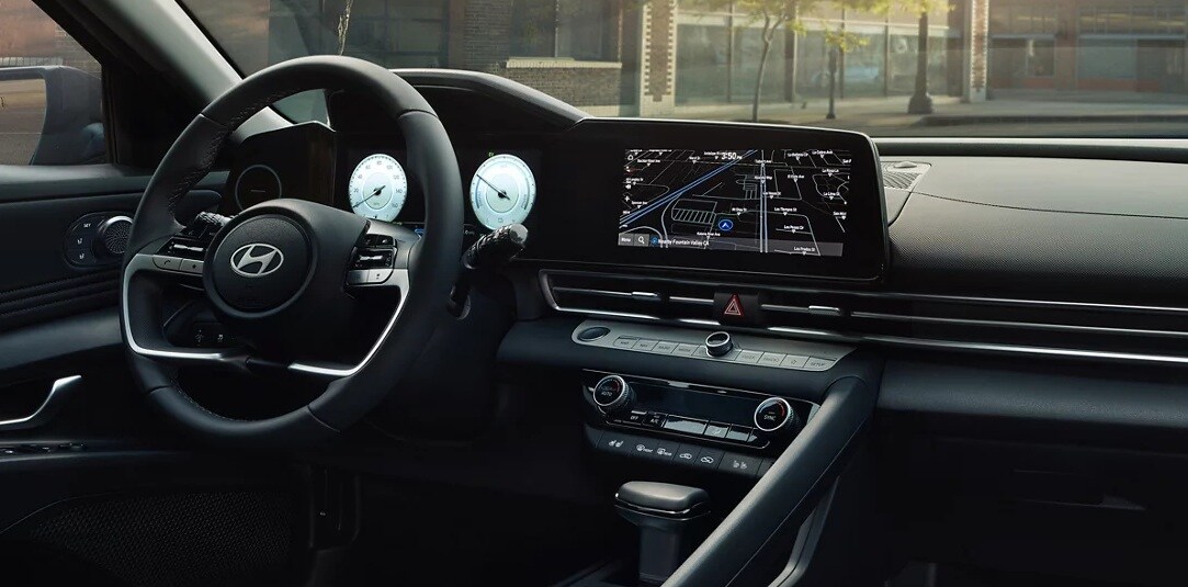 Hyundai Elantra Hybrid Interior Chicago Hyundai Elantra Hybrid Interior