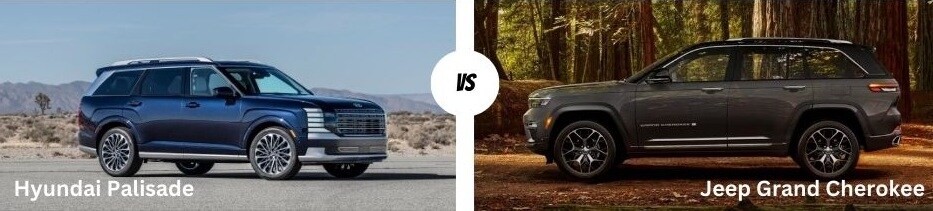 Hyundai Palisade Vs Jeep Grand Cherokee  Jeep Grand Cherokee vs Hyundai Palisade