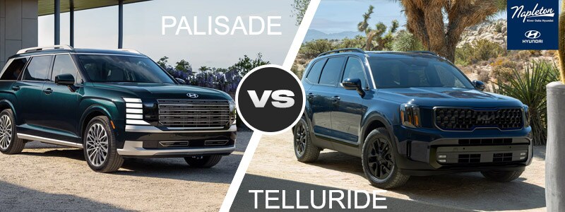 2026 Hyundai Palisade vs 2026 Kia Telluride
