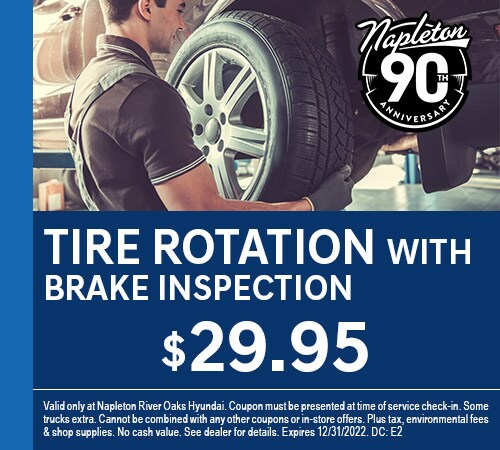 Tire Rotation with Brake Inspection Coupon