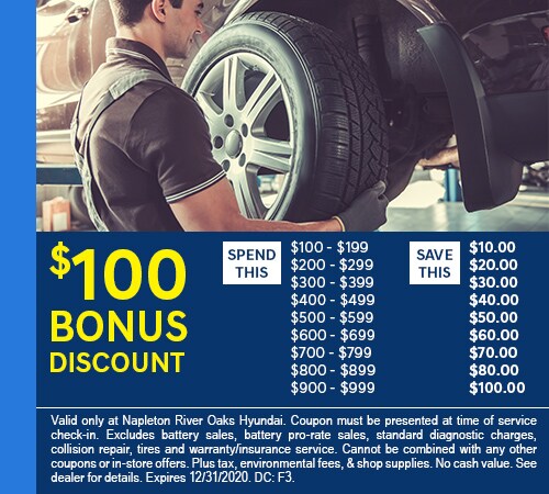 $100.00 Bonus Discount