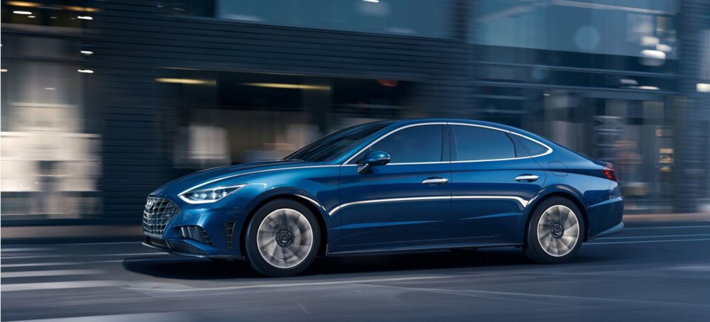The Exterior Styling of the New 2020 Sonata New 2020 Sonata Exterior Side View
