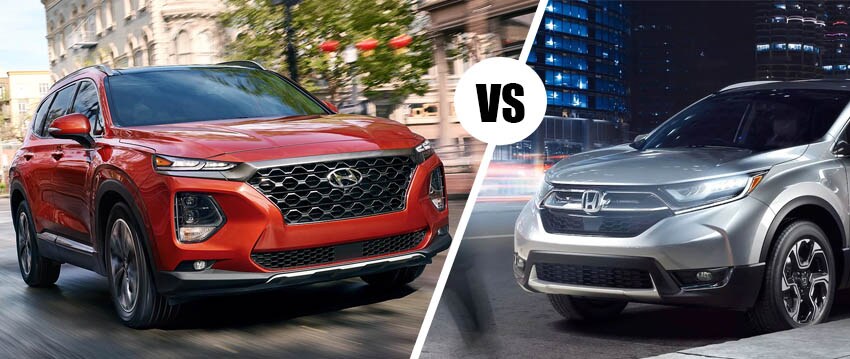 Hyundai Santa Fe vs Honda CR-V