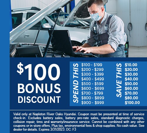 $100 Bonus Discount