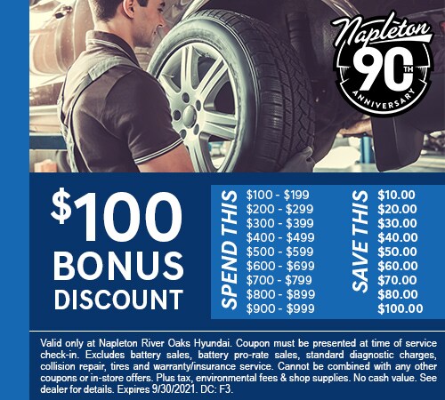 100 Bonus Discount