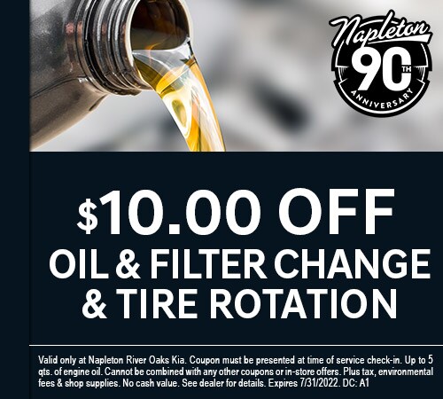 $10 Off Oil and Filter and Tire Rotation