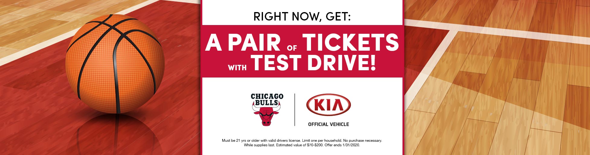 Win Bulls Ticket with Test-Drive Win Bulls Ticket with Test-Drive