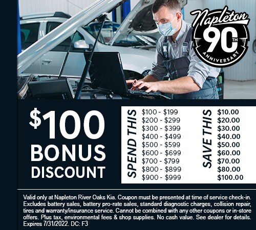 $100 Bonus Discount