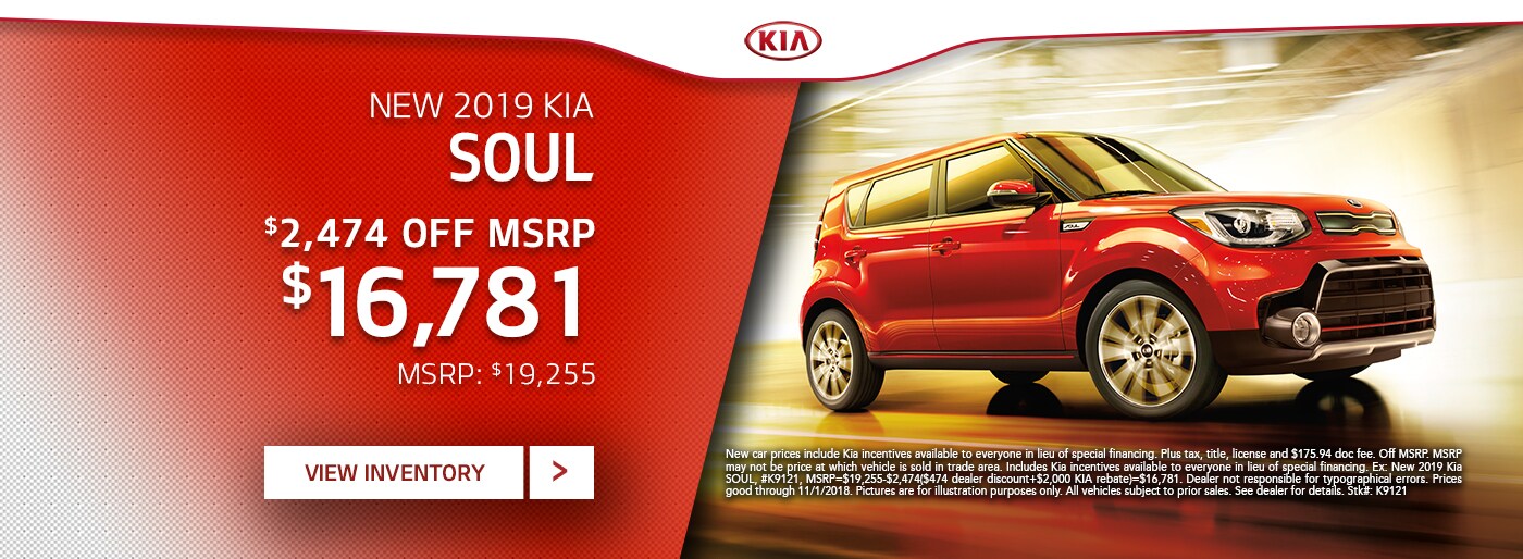 Kia Soul Special Deal 2019 Kia Soul Special Deal