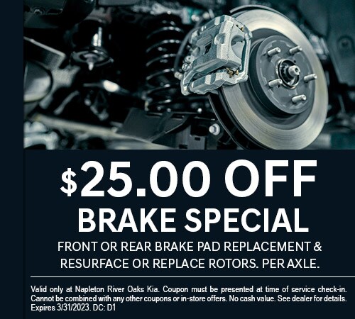 $25.00 Off Brake Special