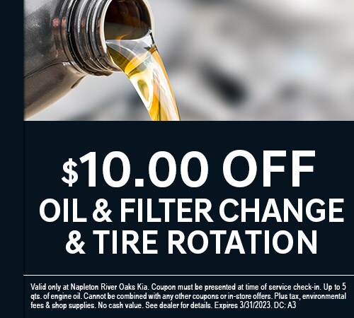 $10.00 Off Oil and Filter Change