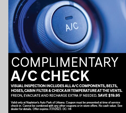 Complimentary AC Check