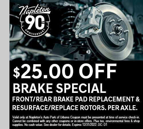 $25.00 Off Brake Special Coupon