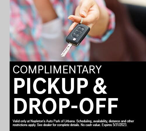 Complimentary Pick Up and Drop Off