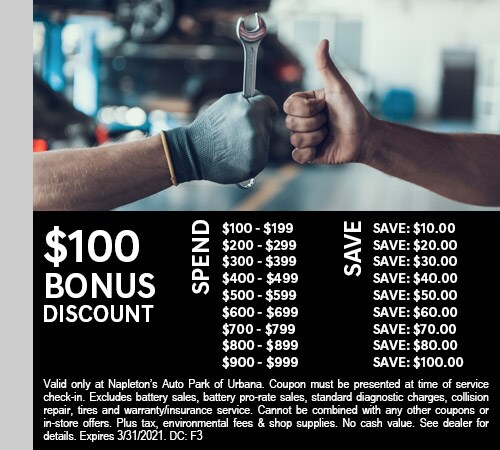 100 Bonus Discount