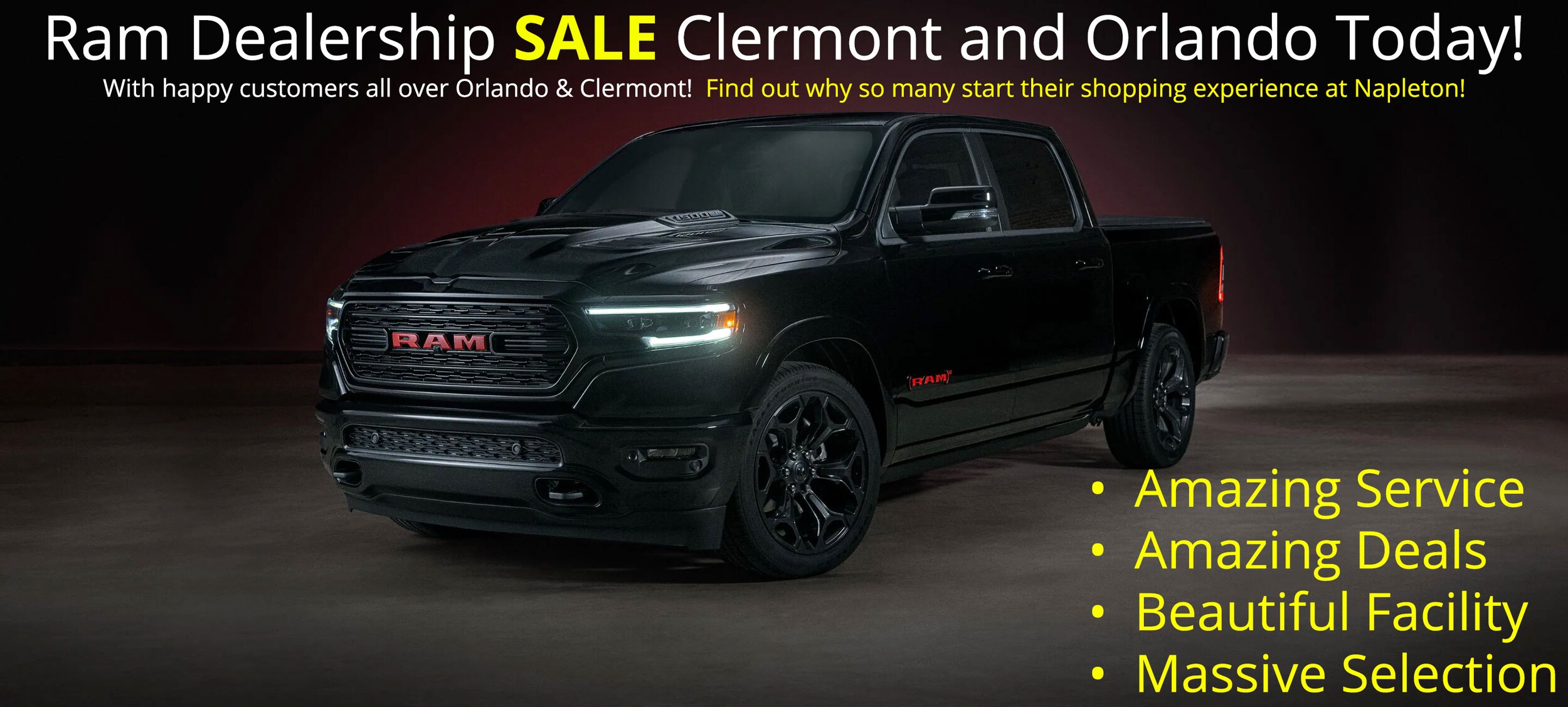 Ram Truck Month! Ram Truck Month Deals